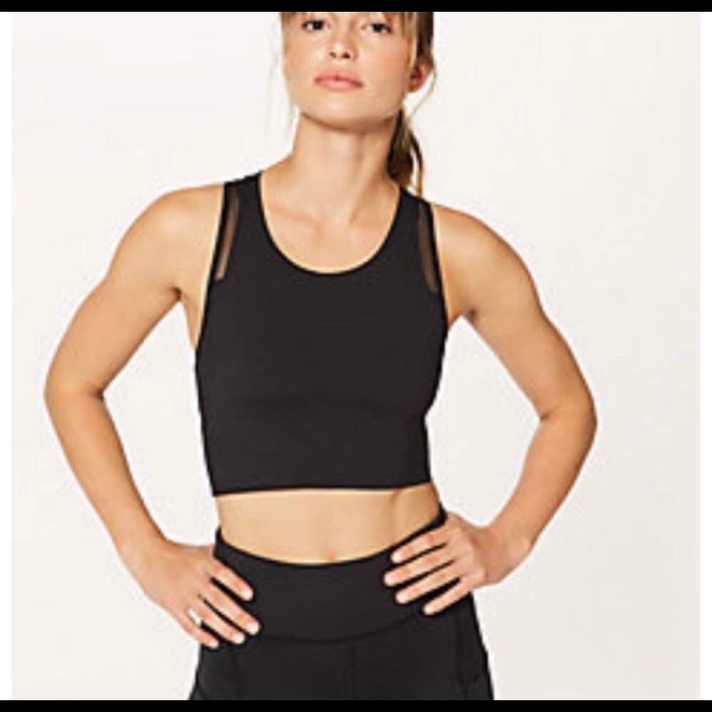 Lululemon Break Free Tank... nulux medium support